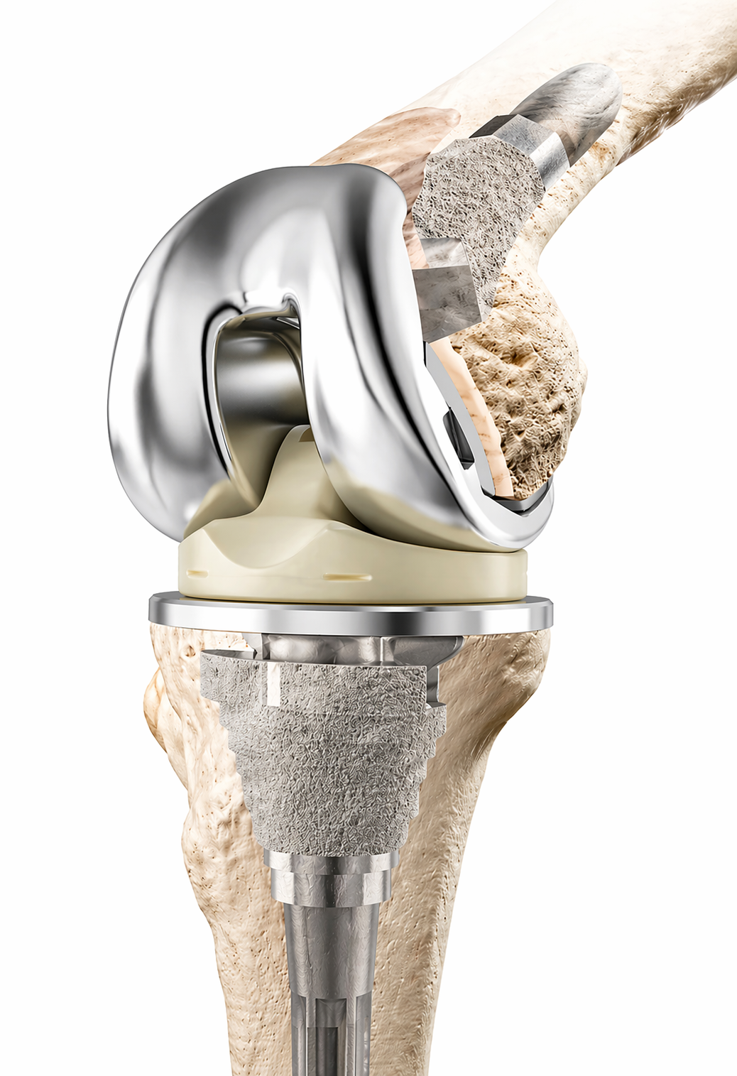 Revision knee replacement